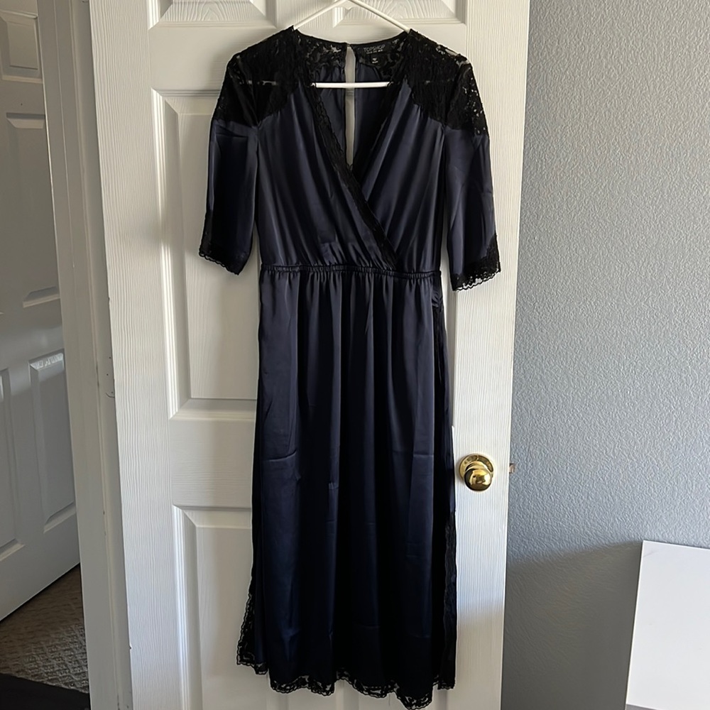 Blue Top Shop Midi
